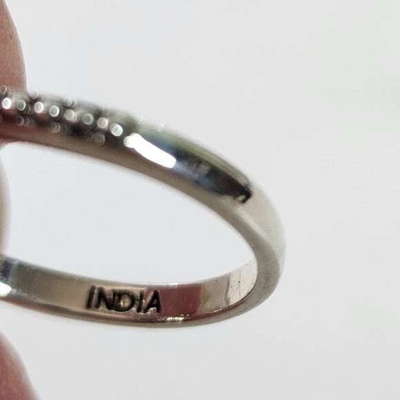 Nicky Butler Womens Ring Sz 6 Romantic Vintage Designer Green Chalcedony 925 - Picture 6 of 6